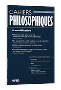 Cahiers philosophiques, no 176